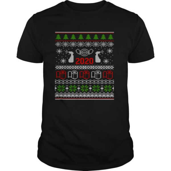 Ugly Christmas Sweater 2020 Toilet Paper Pandemic Funny Xmas Gifts shirt