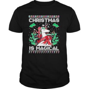 Unicorn Christmas Is Magical Ugly Christmas shirt