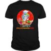 Unicorn happy hallothanksmas halloween thanksgiving christmas sunset shirt