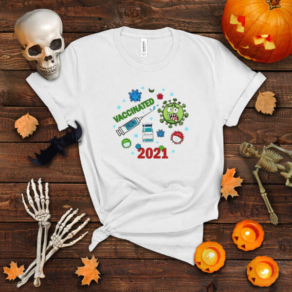 Vaccinated Christmas Coronavirus 2021 Shirt