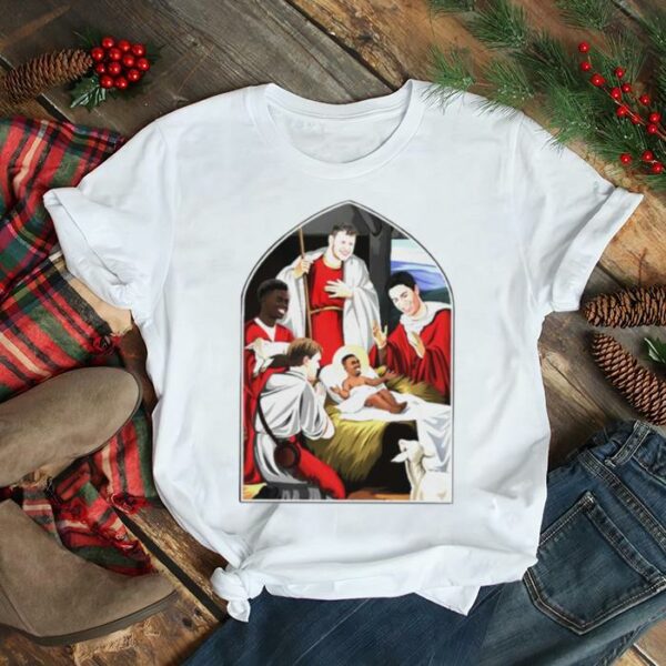 Victoria Arsenal Nativity Christmas Jumper shirt