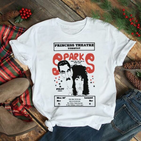 Vintage 1974 Tour Christmas Sparks Brothers shirt