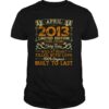 Vintage 8th Birthday April 2013 Shirt 8 Years Old Gift T Shirt