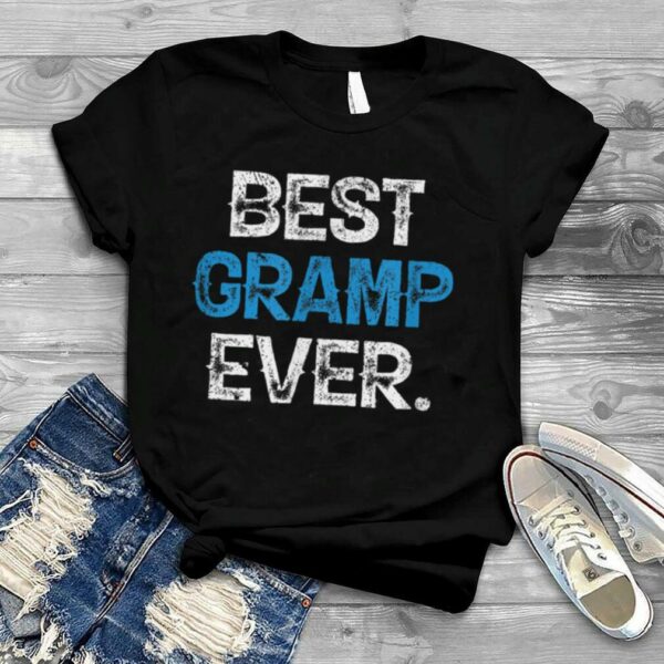 Vintage Best Gramp Ever Fathers Day Christmas T Shirt