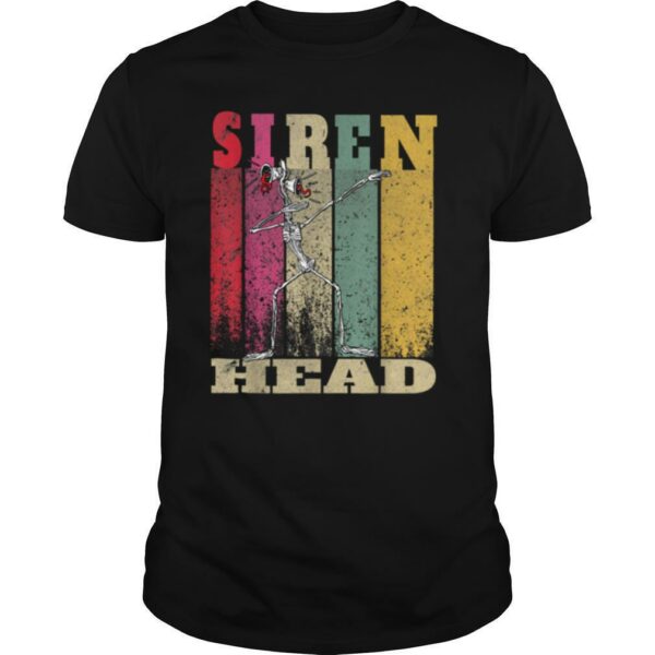 Vintage Creepy Dabbing Siren Head Christmas shirt