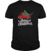 Vintage Wagon Red Truck Christmas Tree Pajama Gift Xmas shirt