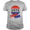 Vote Trump Pence American Flag shirt