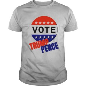 Vote Trump Pence American Flag shirt