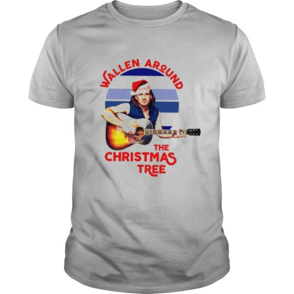 Wallen around the Christmas tree shirt