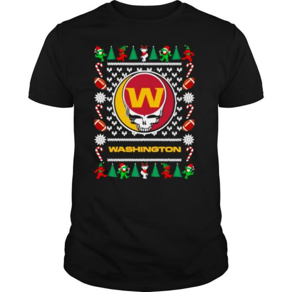 Washington Football Team Grateful Dead Ugly Christmas shirt