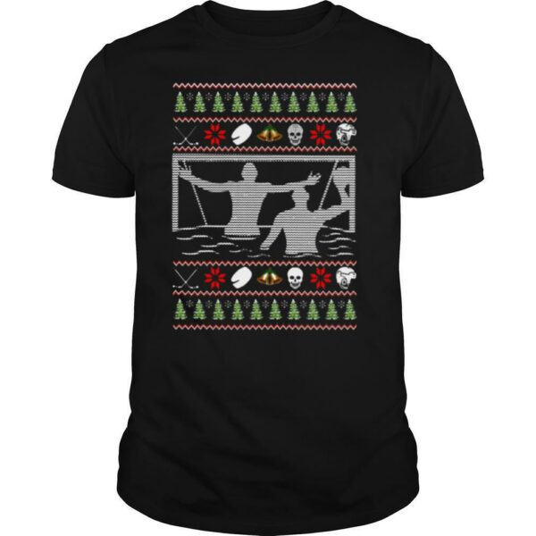 Water Polo Ugly Christmas Sweat shirt