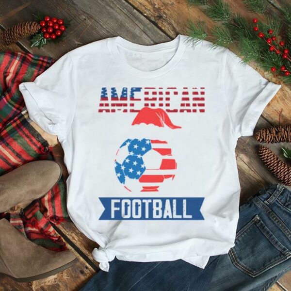 Wc Usa Flag Player Football American Team Is My Favorite Season Christmas shirt