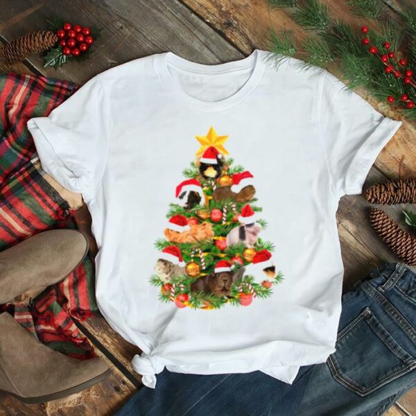 Weird Holiday Merry Cavy Christmas Tree Guinea Pig shirt