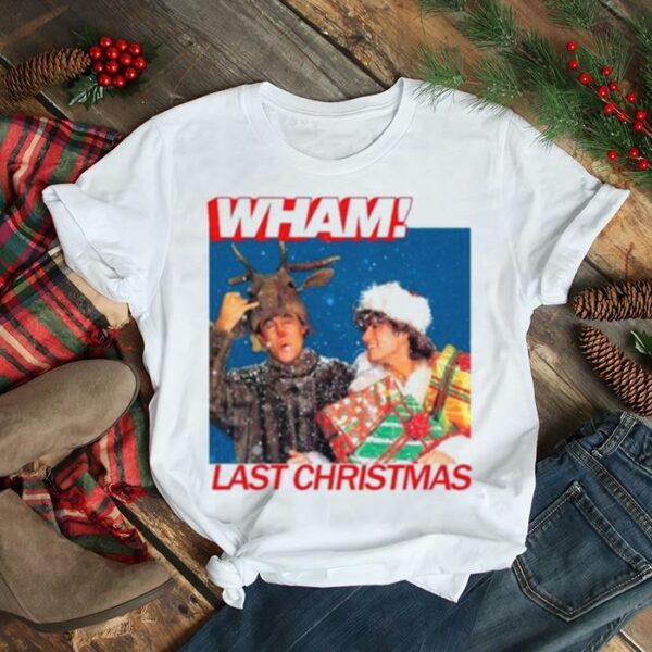 Wham English Music Duo Last Christmas Lyrics shirt