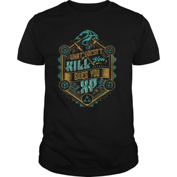 What doesn’t kill you gives you xp satan shirt