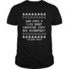 Who Give A Fck About Christmas Stuff Anf Decoration Melania Trump Christmas Holiday shirt