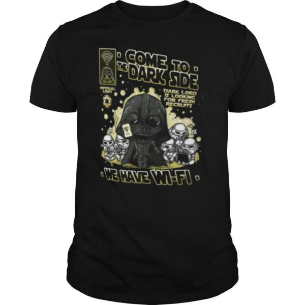 Wifi Wars In The Dark Side shirt