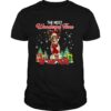 Wire Fox Terrier The Most Wonderful Time Of The Year Christmas shirt