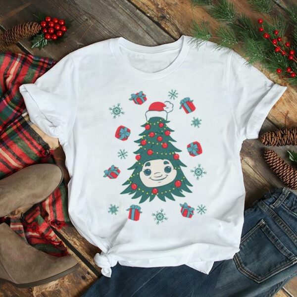 Woody The Christmas Tree Funny Animated Character shirt