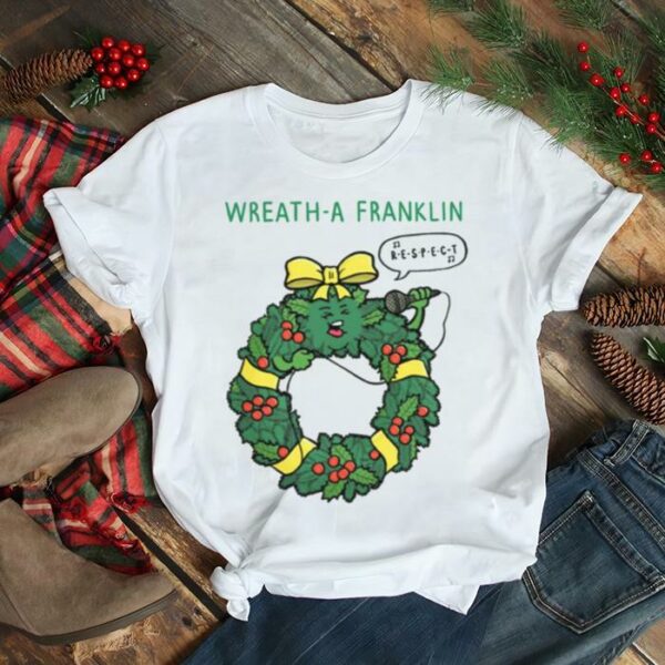 Wreath A Franklin Christmas Icon shirt