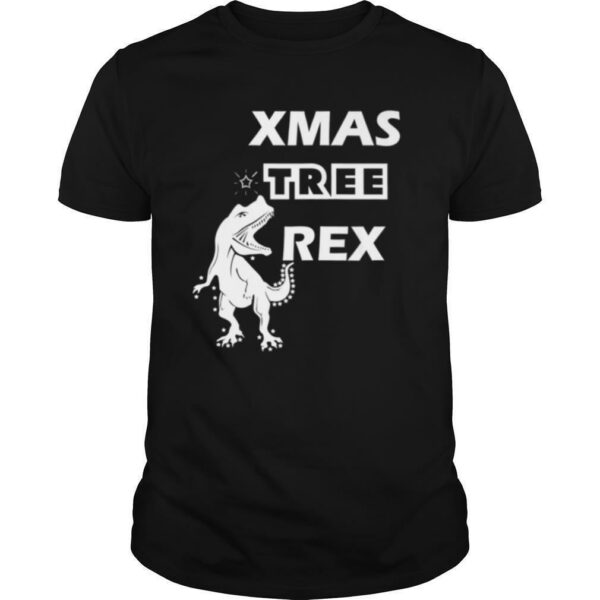 Xmas Tree Rex Dinosaur Christmass shirt