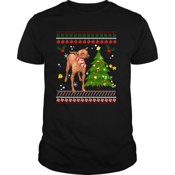 Xoloitzcuintle Reindeer Christmas 2020 Tree Xmas For shirt