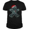 Xray Gingerbread Man Skeleton Christmas shirt