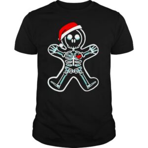 Xray Gingerbread Santa Christmas shirt