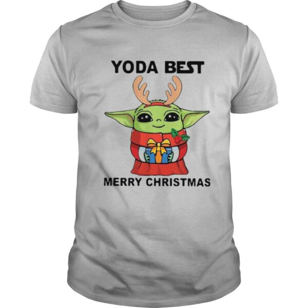 Yoda Reindeer Best Merry Christmas shirt