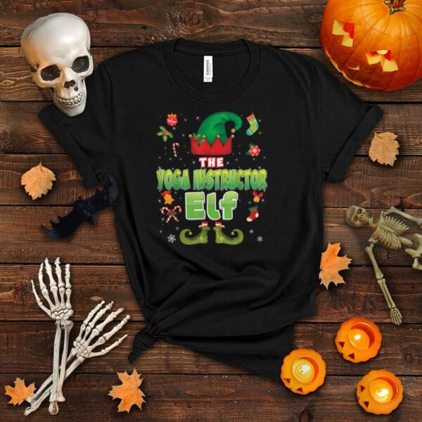 Yoga Instructor Elf Christmas Cute Suit Merry Xmas Costume T Shirt