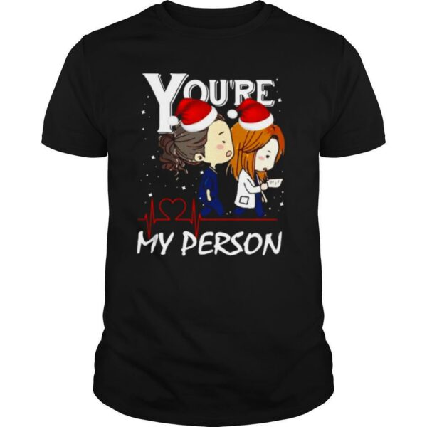 You’re My Person Grey’s Anatomy Christmas shirt