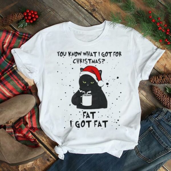 You Know What I Got For Christmas I Got Fat Shirt