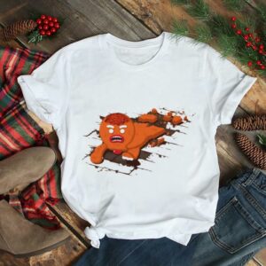 Zombie Christmas Gingerbread Man Funny Holiday shirt