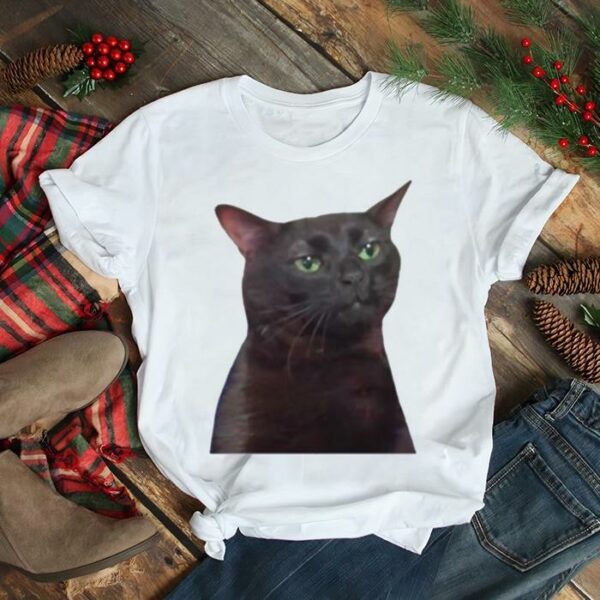 Zoned Out Cat Black Cat shirt