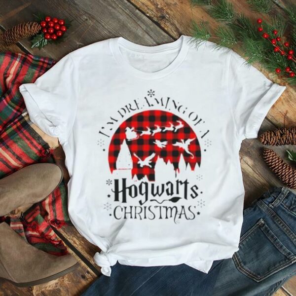 i’m a dreaming of a Hogwarts Christmas shirt