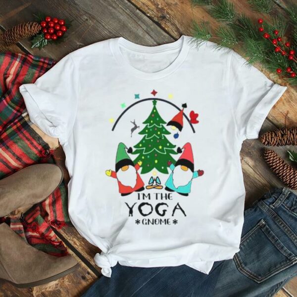 i’m the yoga gnome family matching Christmas shirt