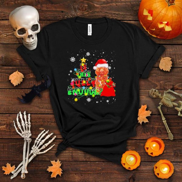 is This Jolly Enough Merry Christmas Poodle 3 shirt