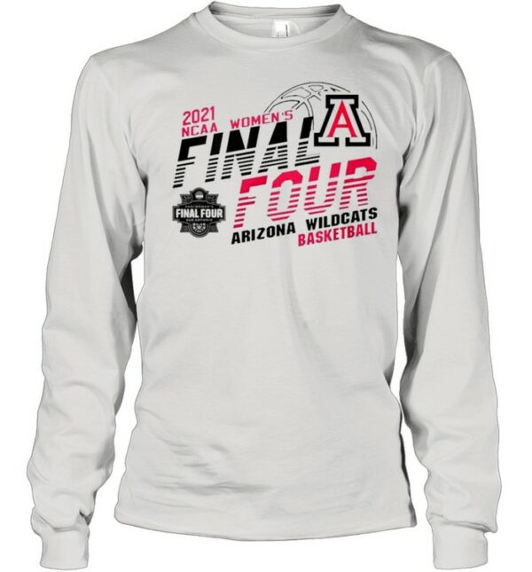 2021 NCAA women’s final four Arizona Wildcats basketball shirt