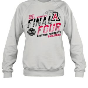 2021 NCAA women’s final four Arizona Wildcats basketball shirt