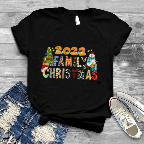 2022 Family Christmas Matching Tree Lights Xmas shirt