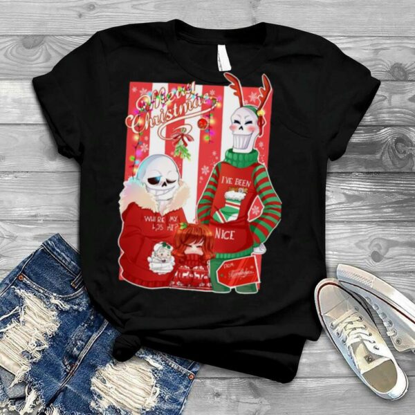 A Funny Christmas Undertale Graphic shirt