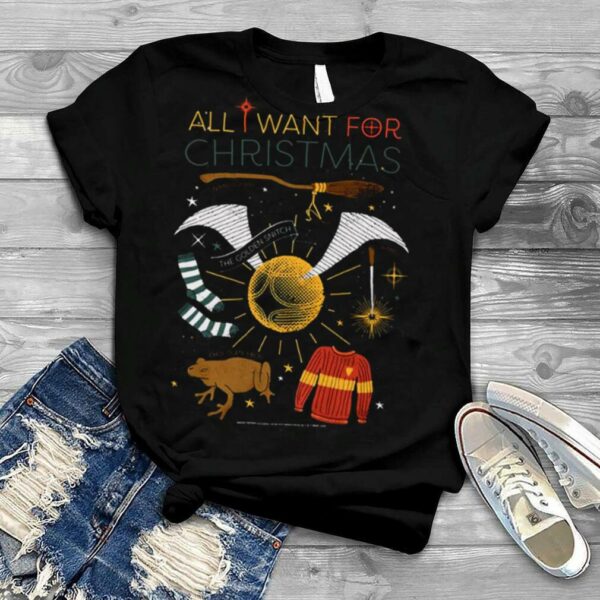 Accessories All I Want For Christmas Is Harry Potter Accessories shirt