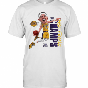 Alex Caruso Los Angeles Lakers Fanatics Branded 2020 NBA Finals Champions T-Shirt