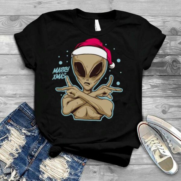 Alien Christmas shirt