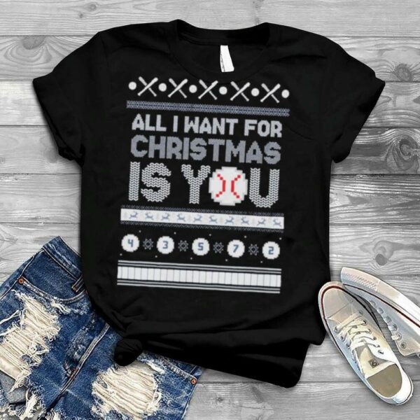 All I Want For Christmas Is You Yanks ugly Christmas shirt