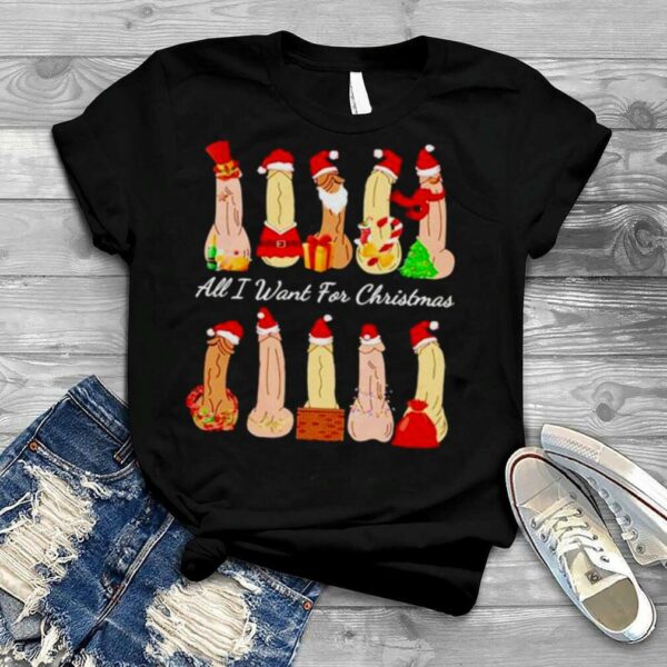 All i want for christmas shirt