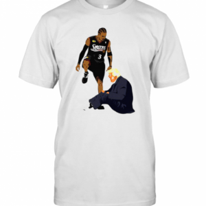 Allen Iverson Steps Over Donald Trump T-Shirt