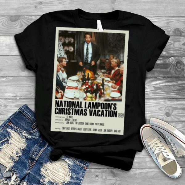 Alternative Poster Art Movie National Lampoon’s Christmas Vacation 1989 shirt