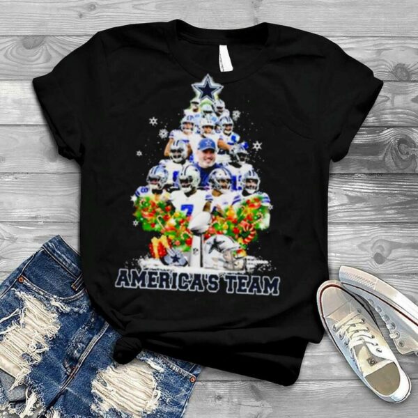 America’s Team Cowboys Trees Christmas Shirt