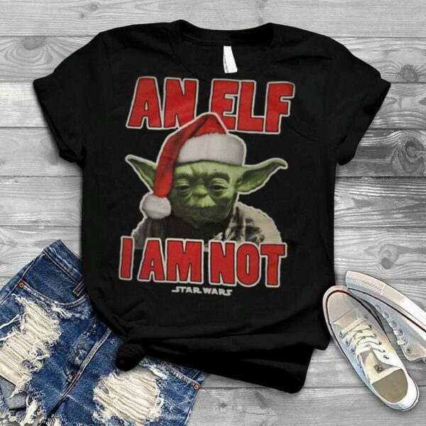 An Elf I Am Not Baby Yoda Christmas T Shirt